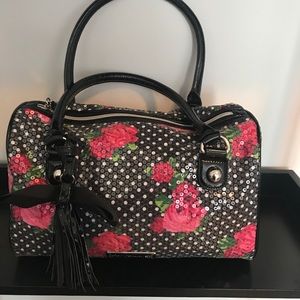 Betsey Johnson sequin bag